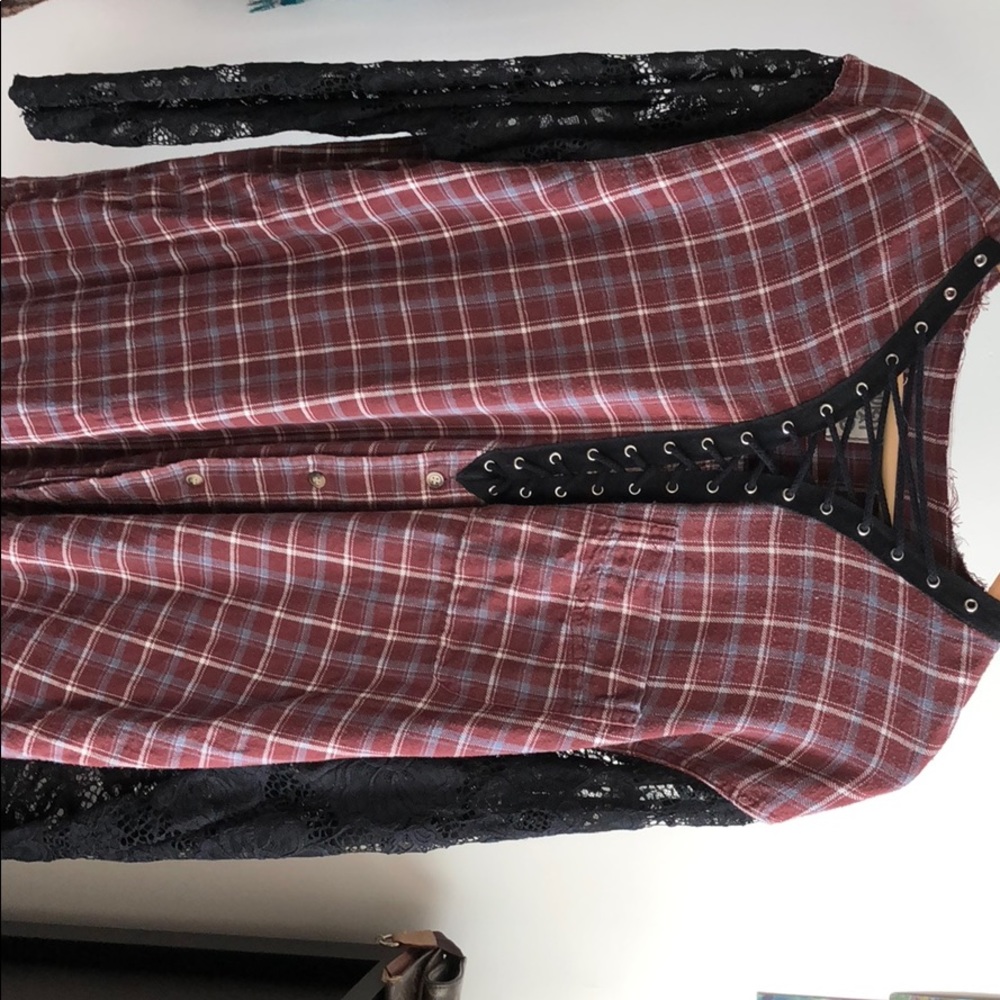 LF laced flannel